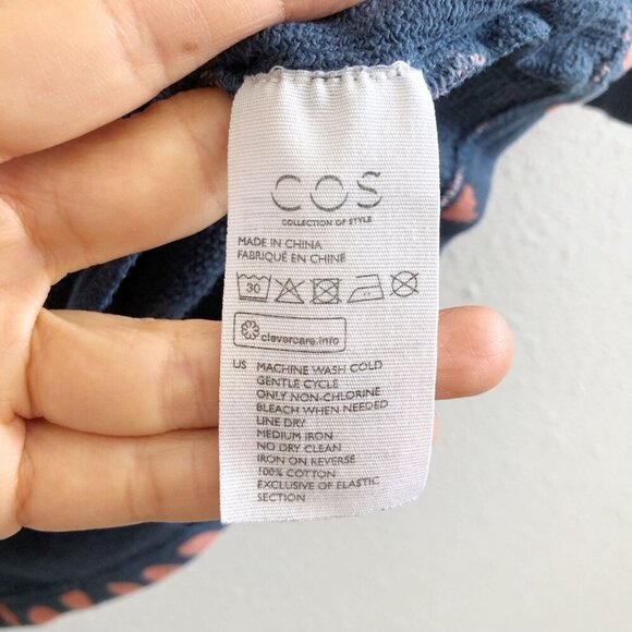 COS Long Sleeve Sweatshirt Dress Size 6 Years - Picture 8 of 9